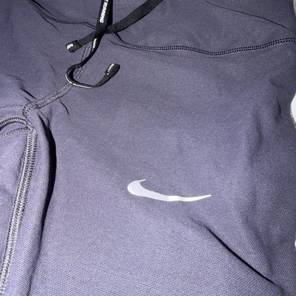 Nike‎ Running Lux Dri Fit Leggings Sz Small Purple Breathable Ankle Length - Picture 4 of 8